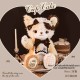 Pearl Doll Cabinet Cupcake Plush Fur Doll Bags(Reservation/Full Payment Without Shipping)